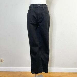 Proenza Schouler Jeans Black Denim High Waisted Size 27 Boot Cut